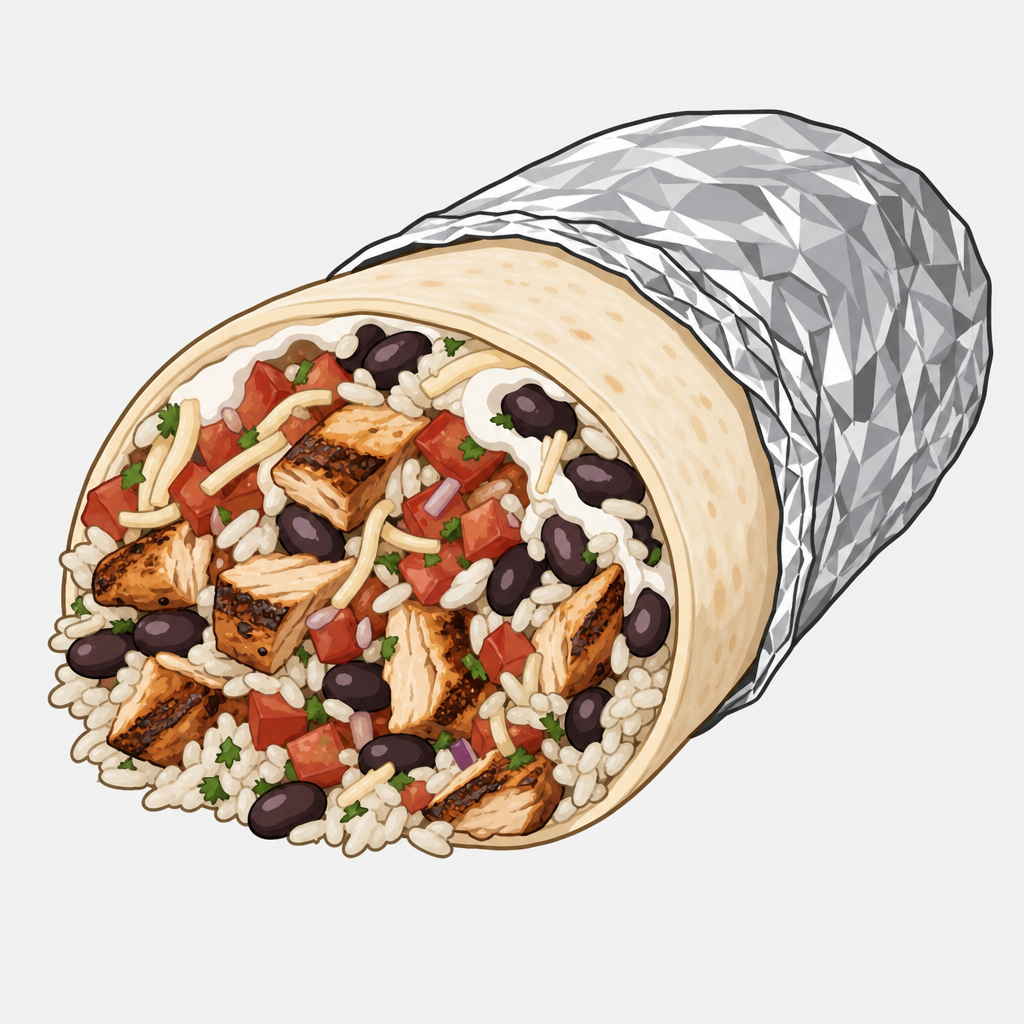 Chipotle Chicken Burrito