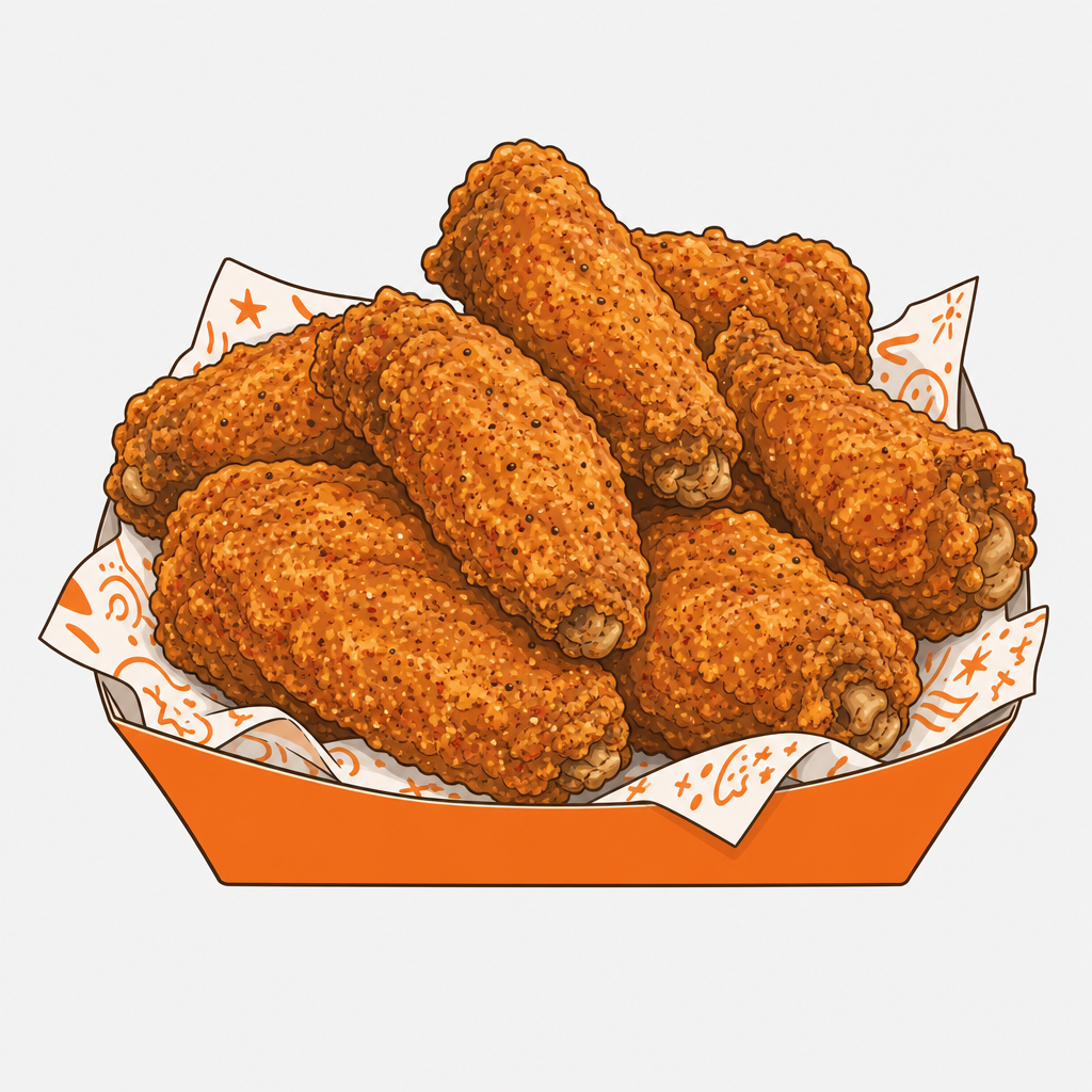Popeyes' Bone-In Wings
